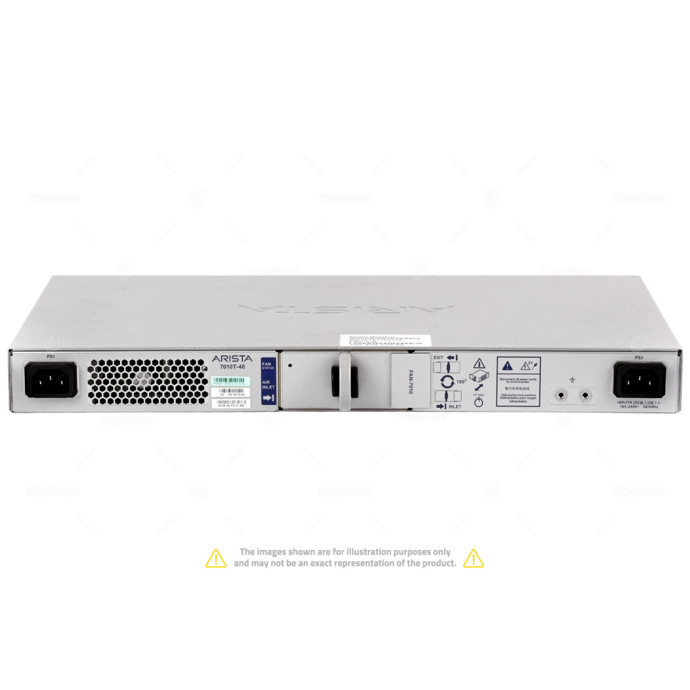 Arista DCS-7010T-48 48x RJ-45 1Gb 4x SFP+ 10Gb - Ethernet Switch